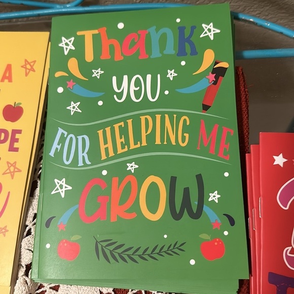 NWT 48 Teacher Appreciation little cards/books. They can color in them. - Picture 5 of 16